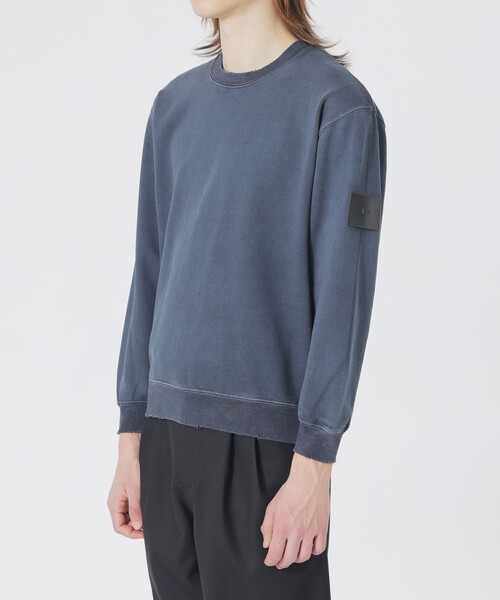 LOVELESS(ラブレス)の「ピグメントブロークンスウェット(Tシャツ/カットソー・メンズ・グレー系その他/ブルー・L/M)」の6枚目の写真