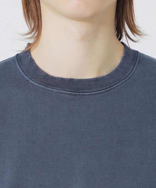 LOVELESS(ラブレス)の「ピグメントブロークンスウェット(Tシャツ/カットソー・メンズ・グレー系その他/ブルー・L/M)」の8枚目の写真