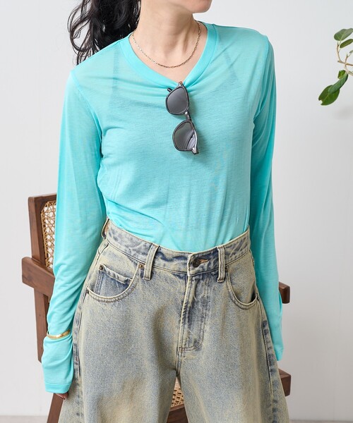 【 新品・未使用 】Baserange long sleeve XSサイズ Baserange(ベースレンジ)のLONG SLEEVE TEEアウトレット通販