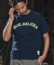 mt9481-college arch logo print short sleeve tee Tシャツ