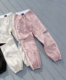 【ACTIVE】ダブルウエストサイドスリットパンツ