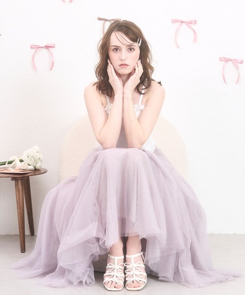 Bridget Birkin（ブリジットバーキン）の「【Bridget Birkin】ギンガムチェックリボンサンダル(552010)（サンダル・レディース・アイボリー/ブラック/シルバー・M/LL/L/S）」の20枚目の写真