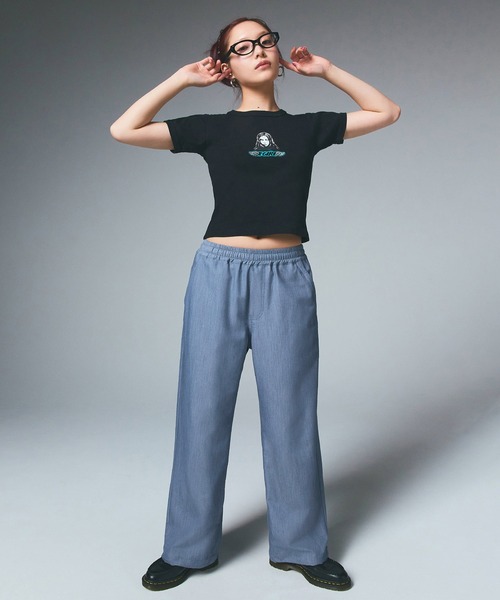 LIGHTWEIGHT EASY PANTS（その他パンツ）｜X-girl（エックス