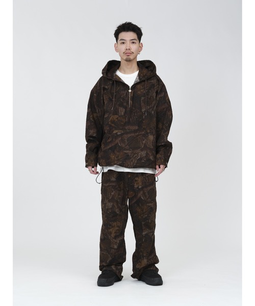 KEBOZ(ケボズ)の「COTTON RIPSTOP CARGO PANTS(カーゴパンツ・メンズ・ブラック/カモフラージュ/リアルツリーカモ・M/L/XL)」の5枚目の写真