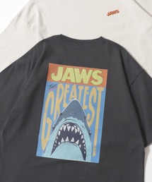UNIVERSAL/ユニバーサル ジュラシックパーク･ワイルドスピード･バックトゥザフューチャー･ジョーズ オーバーサイズ ピグメント風 ヴィンテージ加工 半袖Tシャツ/レディース メンズ