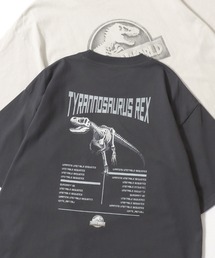 UNIVERSAL/ユニバーサル ジュラシックパーク･ワイルドスピード･バックトゥザフューチャー･ジョーズ オーバーサイズ ピグメント風 ヴィンテージ加工 半袖Tシャツ/レディース メンズ