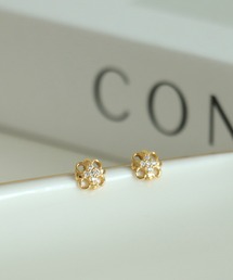 【値下げ】18金Moissaniteピアス　ユニセックス 大セール❣️ ピアス 18金 18k」に該当するファッション通販 - ZOZOTOWN