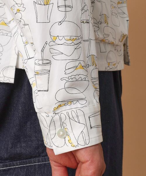 40ｃｔ＆525（フォーティーカラッツアンドゴーニーゴ）の「多ポケット シャツブルゾン（ブルゾン・メンズ・ホワイト系1/ブラック系・02/03/04/01）」の12枚目の写真