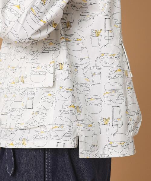 40ｃｔ＆525（フォーティーカラッツアンドゴーニーゴ）の「多ポケット シャツブルゾン（ブルゾン・メンズ・ホワイト系1/ブラック系・02/03/04/01）」の14枚目の写真