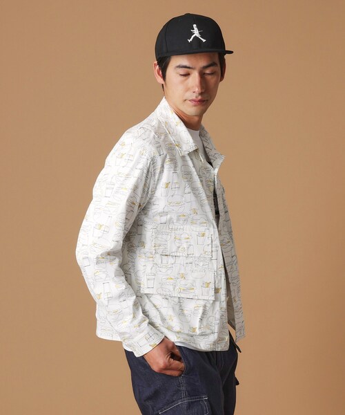 40ｃｔ＆525（フォーティーカラッツアンドゴーニーゴ）の「多ポケット シャツブルゾン（ブルゾン・メンズ・ホワイト系1/ブラック系・02/03/04/01）」の17枚目の写真