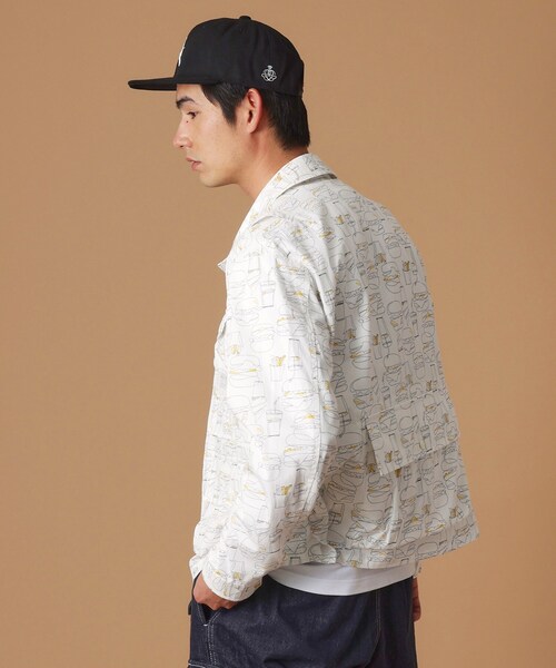 40ｃｔ＆525（フォーティーカラッツアンドゴーニーゴ）の「多ポケット シャツブルゾン（ブルゾン・メンズ・ホワイト系1/ブラック系・02/03/04/01）」の18枚目の写真