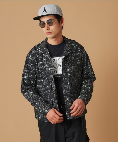 40ｃｔ＆525（フォーティーカラッツアンドゴーニーゴ）の「多ポケット シャツブルゾン（ブルゾン・メンズ・ホワイト系1/ブラック系・02/03/04/01）」の21枚目の写真