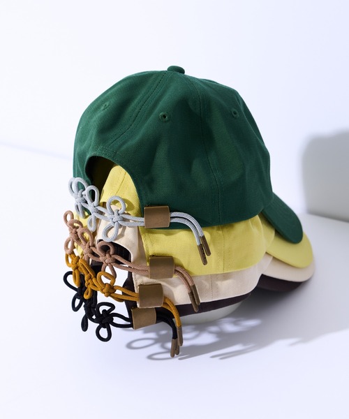 CIAOPANIC TYPY（チャオパニックティピー）の「【KIDS】後ろお花デザインキャップ（キャップ・キッズ・オフホワイト/チャコールグレー/イエロー/グリーン・ONE SIZE）」の11枚目の写真