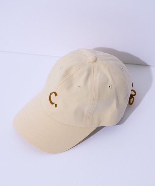 CIAOPANIC TYPY（チャオパニックティピー）の「【KIDS】後ろお花デザインキャップ（キャップ・キッズ・オフホワイト/チャコールグレー/イエロー/グリーン・ONE SIZE）」の13枚目の写真