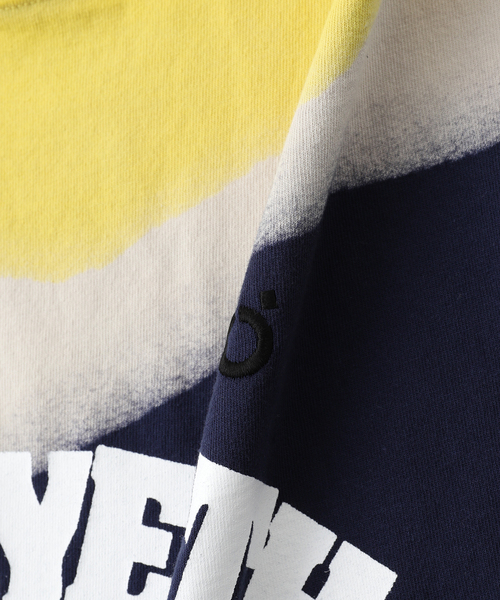 NOMA t.d.（ノーマティーディー）の「【NOMA T.D. / ノ－マ・ティー・ディー】 Hand Dye Twist Tee - Print #N39- TSD 01（Tシャツ/カットソー・メンズ・ブラック/ネイビー・3/4）」の6枚目の写真