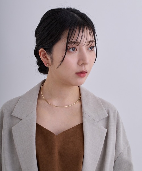 CALIN STANDARD(カリンスタンダード)の「◆金属アレルギー対応◆◆made in japan◆【痛くない】【落ちにくい】【片手で簡単】ツイストキュービックジルコニア マグネットイヤリング(イヤリング・レディース・ゴールド/シルバー・FREE)」の4枚目の写真