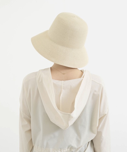 Odds（オッズ）の「odds PLAIN BLADE HAT オッズ ブレードハット バケットハット 麦わら帽子（ハット・レディース・ブラウン/ナチュラル・FREE）」の11枚目の写真