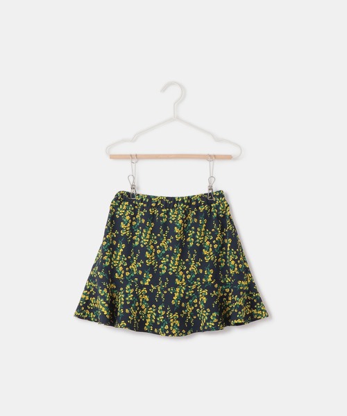 ROPE' PICNIC(ロペピクニック)の「【KIDS/キッズ】フラワー柄インパン付きスカート/リンクコーデ(スカート・キッズ・ホワイト系その他/ブルー系その他・S/M/L)」の14枚目の写真