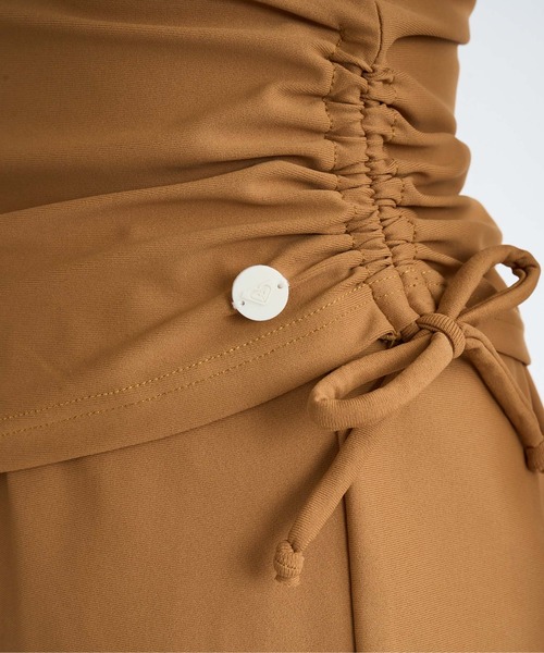 ROXY（ロキシー）の「RIBEIRA BRAVA BEACH/ロキシーキャミソール・タンキニ・ショーツ3点セット(水着)（水着・レディース・ブラック/ターコイズブルー/イエロー・SMALL/MEDIUM/LARGE）」の11枚目の写真