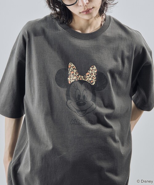 ☆US Disney Parks☆レディース用 ピグレット Tシャツ PUBLUX/別注 MINNIE FACEプリントTシャツ【限定展開】｜Daytona