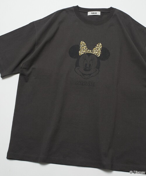 ☆US Disney Parks☆レディース用 ピグレット Tシャツ PUBLUX/別注 MINNIE FACEプリントTシャツ【限定展開】｜Daytona