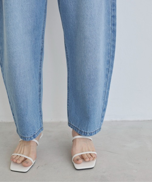 ANGIE（アンジー）の「カーブ デニムパンツ《詳細動画あり》（デニムパンツ・レディース・ブラック/ブルー/ネイビー・SMALL/MEDIUM/LARGE）」の18枚目の写真