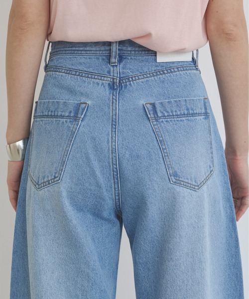 ANGIE（アンジー）の「カーブ デニムパンツ《詳細動画あり》（デニムパンツ・レディース・ブラック/ブルー/ネイビー・SMALL/MEDIUM/LARGE）」の19枚目の写真