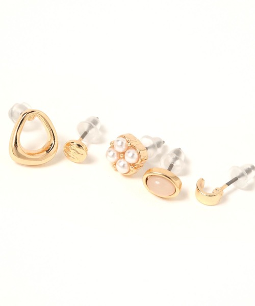studio CLIP（スタディオクリップ）の「5SETアソートピアス（ピアス（両耳用）・レディース・その他1/その他2/その他3・FREE）」の4枚目の写真