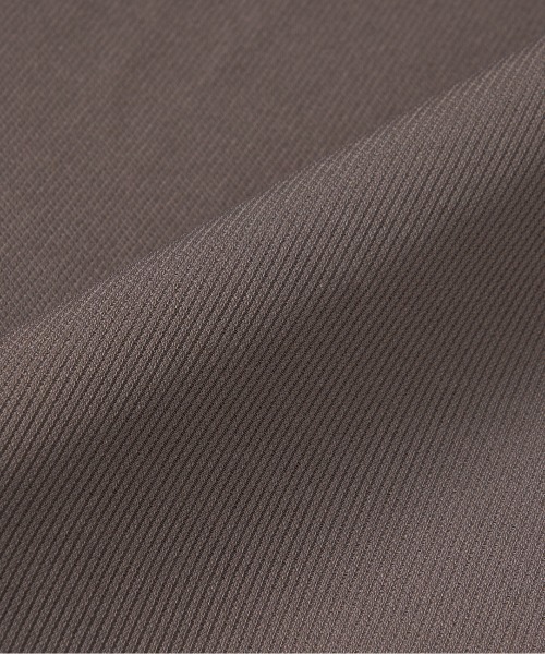 HELIOPOLE（エリオポール）の「SHEER STRIPE TEE（Tシャツ/カットソー・レディース・ダークブラウン/ホワイト/ブラック・38）」の8枚目の写真