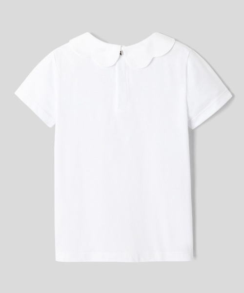 jacadi（ジャカディ）の「Tシャツ（Tシャツ/カットソー・キッズ・ホワイト/ローズ系・140/128/152）」の3枚目の写真