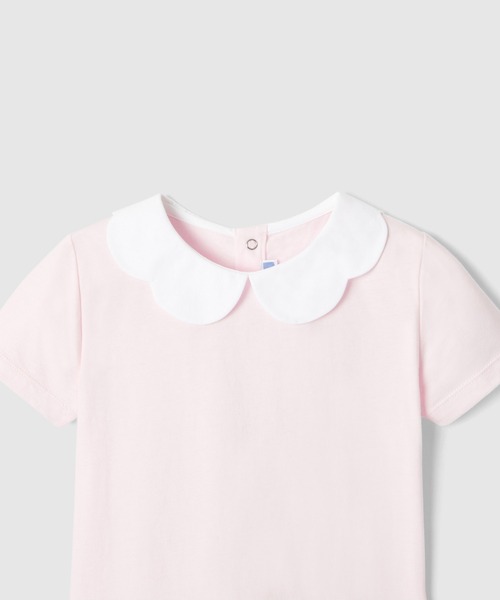 jacadi（ジャカディ）の「Tシャツ（Tシャツ/カットソー・キッズ・ホワイト/ローズ系・140/128/152）」の7枚目の写真