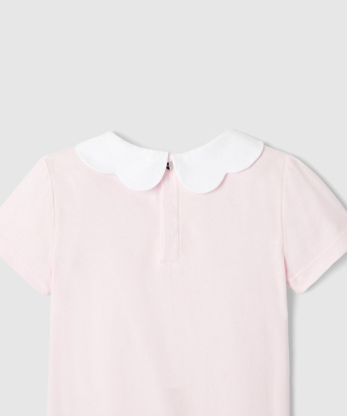 jacadi（ジャカディ）の「Tシャツ（Tシャツ/カットソー・キッズ・ホワイト/ローズ系・140/128/152）」の8枚目の写真