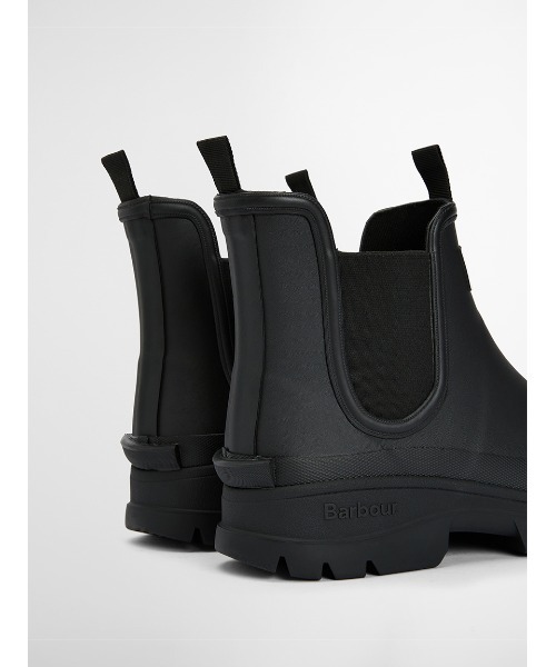 Barbour（バブアー）の「Nimbus サイドゴア ショート レインブーツ（メンズ）（レインシューズ・メンズ・ネイビー/ブラック/ライトベージュ・8/9/7）」の8枚目の写真