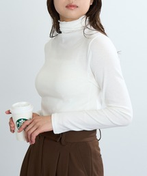 【SETUP7】UVボトルネック長袖Tシャツ GLR