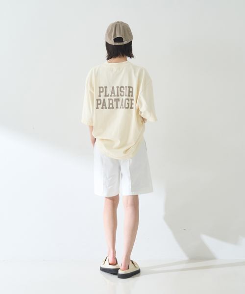 Rouge vif Anna（ルージュヴィフアンナ）の「ピグメントダイカジュアルロゴBIG Tシャツ（Tシャツ/カットソー・レディース・クリーム/ホワイト・フリー）」の19枚目の写真