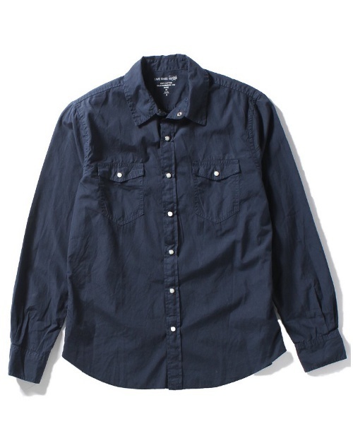 SAVE KHAKI UNITED（セーブカーキユナイテッド）の「Poplin Western Shirt #（シャツ/ブラウス・メンズ・ネイビー/ブラック系その他/ホワイト/カーキ/ベージュ・SMALL/X-SMALL/MEDIUM）」の5枚目の写真