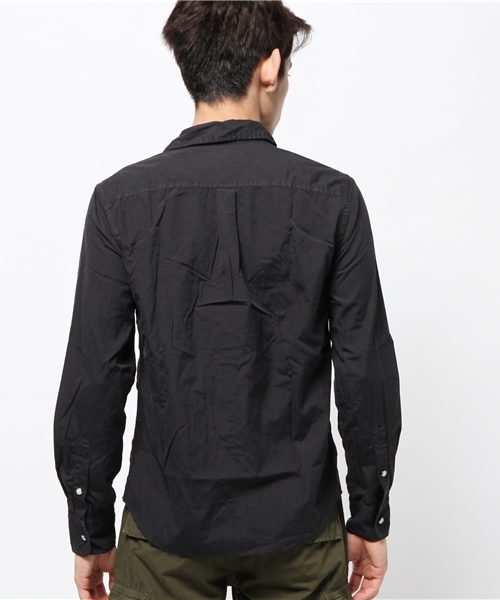 SAVE KHAKI UNITED（セーブカーキユナイテッド）の「Poplin Western Shirt #（シャツ/ブラウス・メンズ・ネイビー/ブラック系その他/ホワイト/カーキ/ベージュ・SMALL/X-SMALL/MEDIUM）」の7枚目の写真