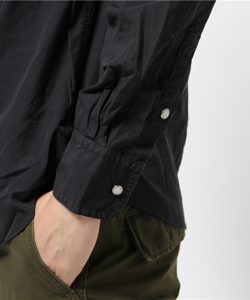 SAVE KHAKI UNITED（セーブカーキユナイテッド）の「Poplin Western Shirt #（シャツ/ブラウス・メンズ・ネイビー/ブラック系その他/ホワイト/カーキ/ベージュ・SMALL/X-SMALL/MEDIUM）」の10枚目の写真