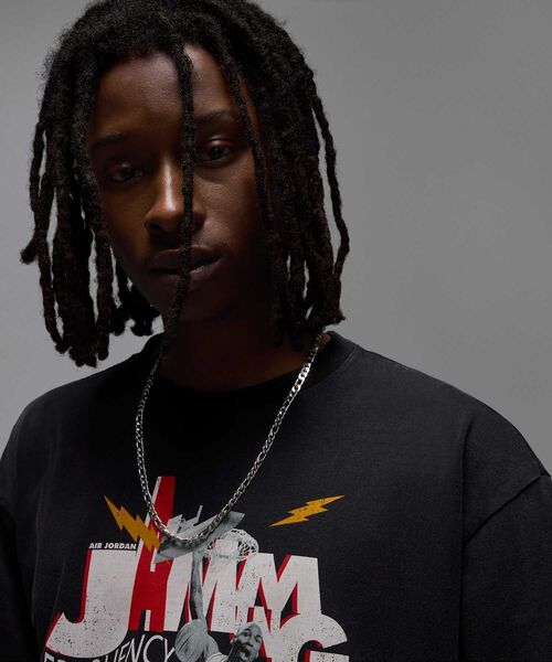 JORDAN BRAND(ジョーダンブランド)の「ジョーダン ブランド メンズ Tシャツ / Jordan Brand Men's T-Shirt HJ2929-010 Black(Tシャツ/カットソー・メンズ・ブラック・M/S/XL/2XL/L)」の3枚目の写真