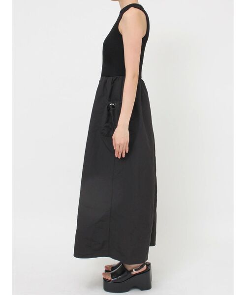 MURUA（ムルーア）の「ニットドッキングワンピース（ワンピース・レディース・ブラック/カーキ・FREE）」の20枚目の写真