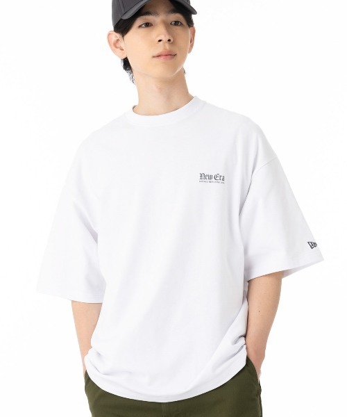 NEW ERA(ニューエラ)の「ニューエラ 半袖Tシャツ バックプリント ONSPOTZ別注(Tシャツ/カットソー・メンズ・ホワイト/ブラック・XXL/XL/L/M/S)」の1枚目の写真