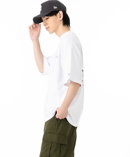 NEW ERA(ニューエラ)の「ニューエラ 半袖Tシャツ バックプリント ONSPOTZ別注(Tシャツ/カットソー・メンズ・ホワイト/ブラック・XXL/XL/L/M/S)」の12枚目の写真