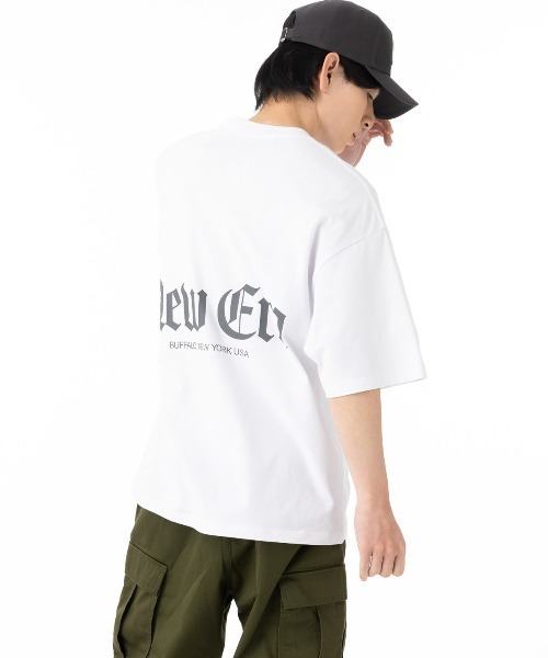 NEW ERA(ニューエラ)の「ニューエラ 半袖Tシャツ バックプリント ONSPOTZ別注(Tシャツ/カットソー・メンズ・ホワイト/ブラック・XXL/XL/L/M/S)」の6枚目の写真