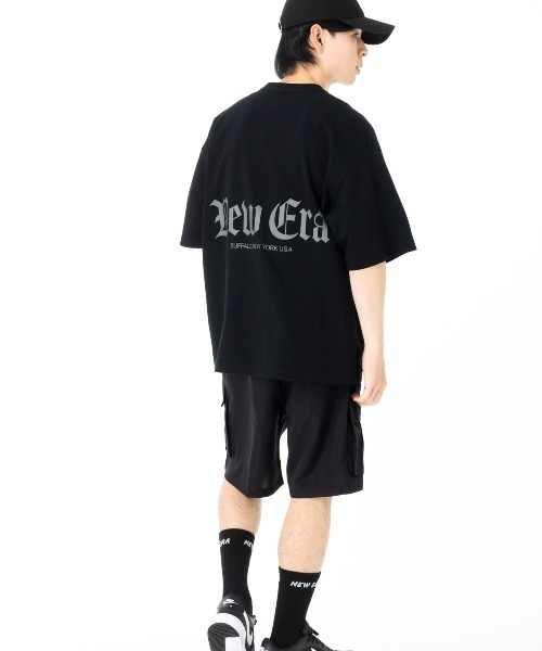 NEW ERA(ニューエラ)の「ニューエラ 半袖Tシャツ バックプリント ONSPOTZ別注(Tシャツ/カットソー・メンズ・ホワイト/ブラック・XXL/XL/L/M/S)」の11枚目の写真