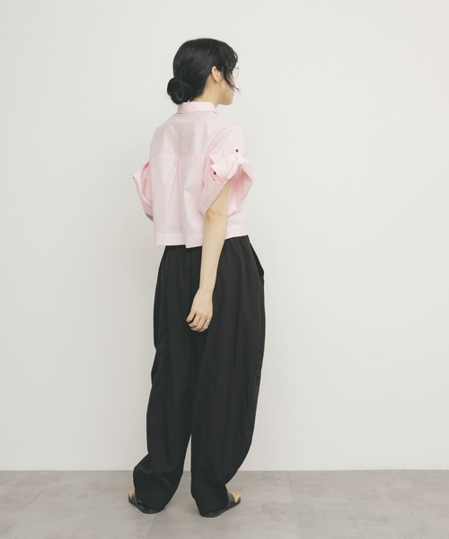 KBF（ケイビーエフ）の「イージーフォルムパンツ（その他パンツ・レディース・ブラック/ピンク/オフホワイト・ONE）」の16枚目の写真