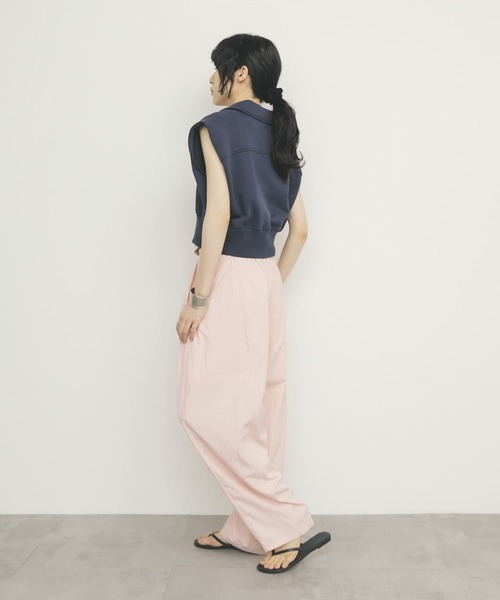 KBF（ケイビーエフ）の「イージーフォルムパンツ（その他パンツ・レディース・ブラック/ピンク/オフホワイト・ONE）」の22枚目の写真