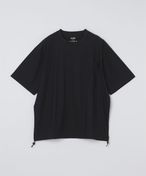 SHIPS for women / シップスウィメン 〈接触冷感〉レイヤード ライク TEE SHIPS Colors:〈接触冷感・UVカット〉ビッグロゴ ドルマン T