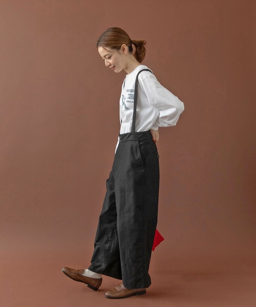 PAR ICI（パーリッシィ）の「space program プリントロンT（Tシャツ/カットソー・レディース・ホワイト/ネイビー・FREE）」の21枚目の写真