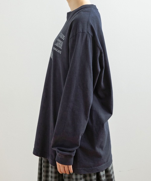 PAR ICI（パーリッシィ）の「space program プリントロンT（Tシャツ/カットソー・レディース・ホワイト/ネイビー・FREE）」の5枚目の写真