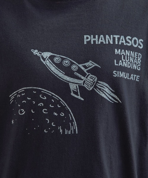 PAR ICI（パーリッシィ）の「space program プリントロンT（Tシャツ/カットソー・レディース・ホワイト/ネイビー・FREE）」の11枚目の写真